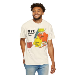 NYC Sitcoms Tour Comfort Colors T-shirt - Unisex Garment-Dyed