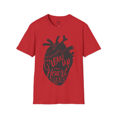 THE BREAKFAST CLUB "When You Grow Up, Your Heart Dies." - Allison Reynolds The Basketcase Unisex Softstyle T Shirt