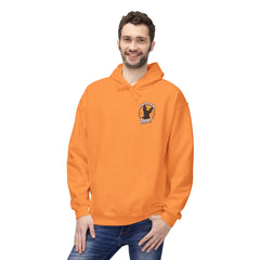 Breakfast Club Hoodie — Cute Black Dog, Bacon & Egg Graphic Pullover