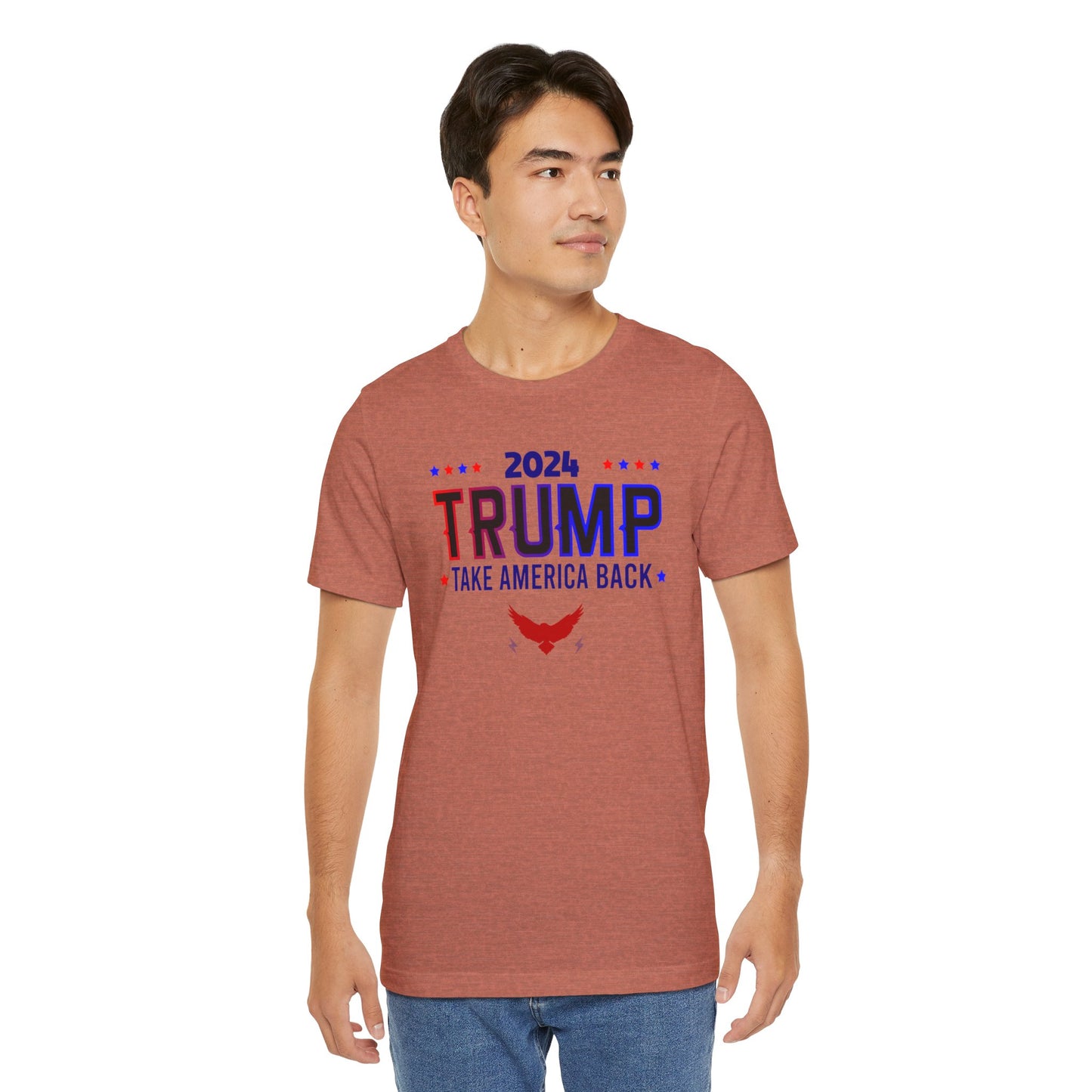 2024 TRUMP Take America Back Political Short Sleeve Tee