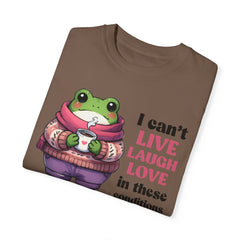 Vintage Style Funny Frog Tshirt  - Stylish Unisex T Shirt