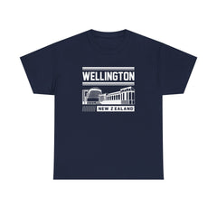 Wellington New Zealand Cities of The World Series Unisex Heavy Cotton Tee