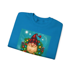 Festive Gnome Sweatshirt - 'Tis the Season Crewneck