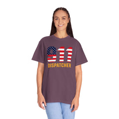 Vintage 911 Dispatcher Garment Dyed T-Shirt