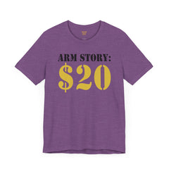 Arm Amputee Funny Quote - Unisex Short Sleeve Tee,Amputee Humor,Gift For Him,Gift For Her,Limb Awareness,Unique Amputee Gift,Ice Breaker