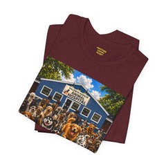 Who Let the Dogs Out? Baldwin Harbor Animal Hospital Graphic Dog Rescue T‑Shirt