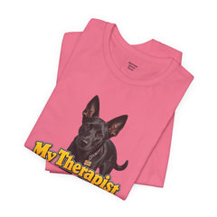 My Therapist Has A Wet Nose Personalized with your dog(s) image T-Shirt