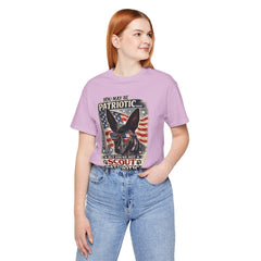 Personalized with your Dogs name and image - Patriotic Dog T-Shirt