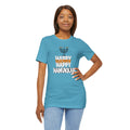 Happy Hanukkah Menorah - Unisex Jersey Short Sleeve Tee