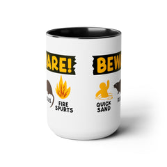 Funny Movie Mug, BEWARE! Quicksand R.O.U.S. Fire Spurts, Pop Culture, Princess Bride Mug, 80s Movie Classic, Unique Fan Gift, Cult Classic
