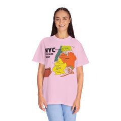 NYC Sitcoms Tour Comfort Colors T-shirt - Unisex Garment-Dyed