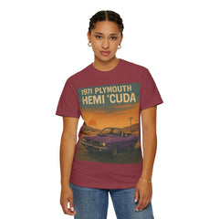 Vintage Plymouth 1971 Hemi Barracuda T-Shirt