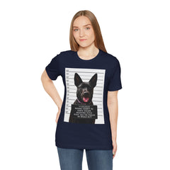 K9 Mugshot Personalized with your Dog T-Shirt