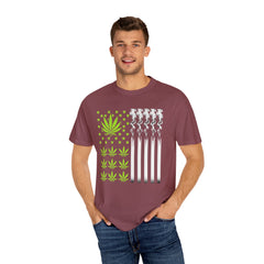 WEED FLAG - Comfort Colors Garment Dyed Shirt