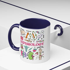 Nephrology Coffee Mug - Perfect Gift for Medical Professionals and Students, Stemmed Coffee Cup, Healthcare Appreciation, Unique Coffee Mug