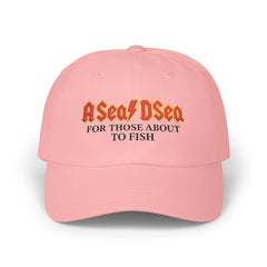 Fishing Dad Cap, A Sea D Sea Hat, Outdoor Gear, Gift for Fisherman, Adjustable Cap for Dad, Casual Style Hat
