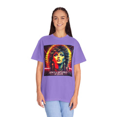 80s Music Love Is A Battlefield - Graphic Comfort Colors Garment Dyed Shirt