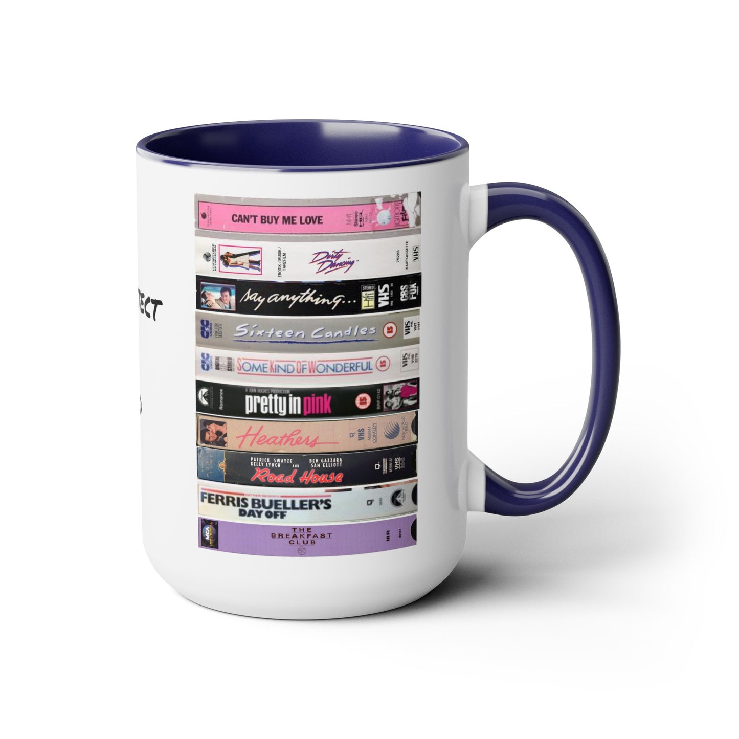 80s Movie Mug: Stop, Eject, Rewind, Play, FFwd