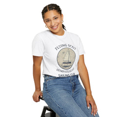 Hempstead Bay Sailing Club T‑Shirt — Flying Scot Hempstead Bay Vintage Sailboat Tee