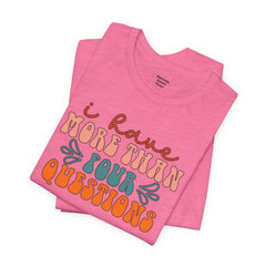 Groovy Four Questions Passover Unisex Tee