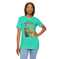 Wisdom Glitter Tee: Funny Gift for Dog Lovers, Mother's Day, Birthday, Casual Wear, Unisex Shirt