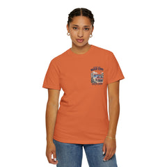 Where the Road Ends Long Island Unisex Garment-Dyed T-shirt