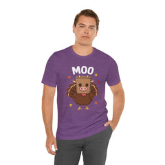 Funny Thanksgiving Turkey Moo T‑Shirt - Unisex Tee