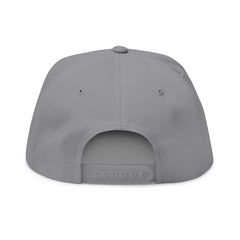 Rugby Players Embroidered Flat Bill Cap — Multicolor Team Sports Hat