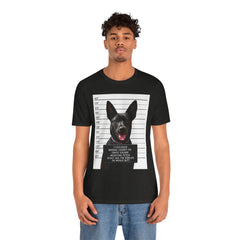 K9 Mugshot Personalized with your Dog T-Shirt