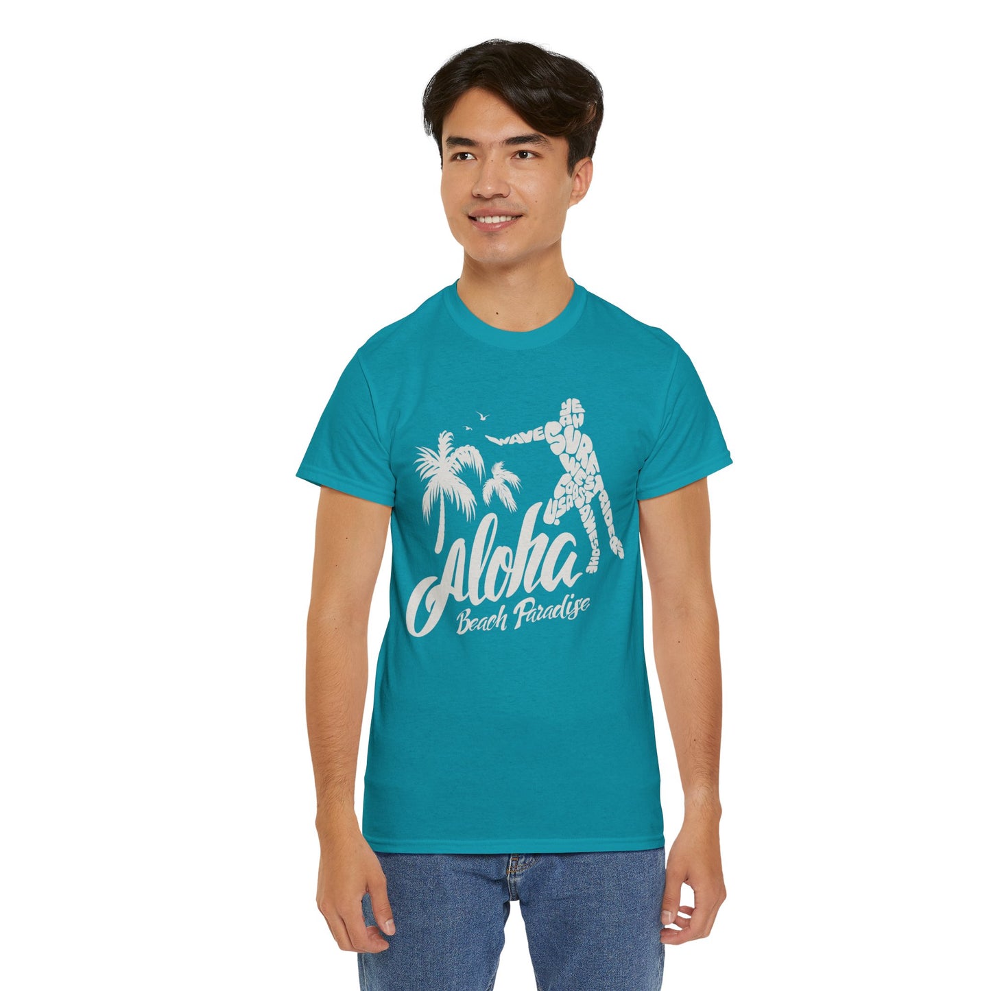 Aloha Paradise Unisex Heavy Cotton Tee