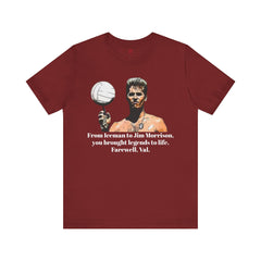 Legends Tribute Unisex Tee - Farewell Val Kilmer Design