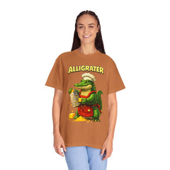 Alligrater Chef Funny Gator Grating Cheese T-Shirt