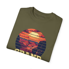 Grand Canyon National Park Graphic, Comfort Colors Soft Relaxed Fit Unisex Garment-Dyed T-shirt