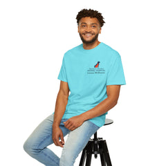 Lauren McGowan Front Logo Back Graphic Baldwin Harbor Animal Hospital "Who Let the Cats Out?" T Shirt