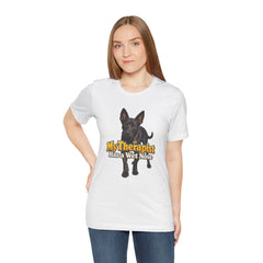 My Therapist Has A Wet Nose Personalized with your dog(s) image T-Shirt