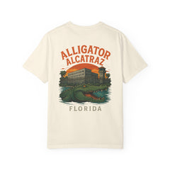Alligator Alcatraz T-Shirt, Vintage Style Tee, Florida Souvenir Shirt, Unisex Graphic Top, Comfortable Casual Wear