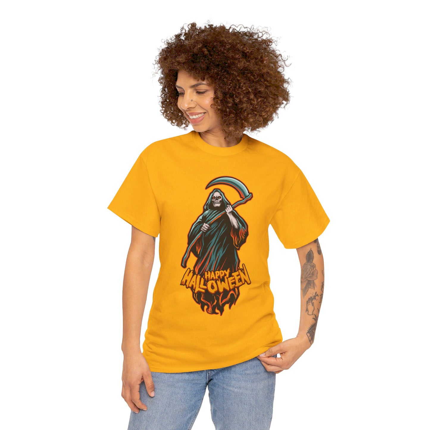 Grim Reaper - Graphic Unisex Heavy Cotton Tee