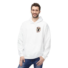 Breakfast Club Hoodie — Cute Black Dog, Bacon & Egg Graphic Pullover