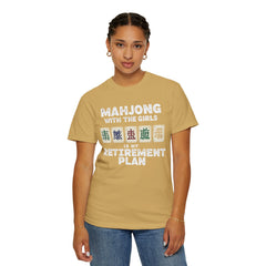 Mahjong Retirement Plan Unisex T-Shirt - Fun Gift for Friends