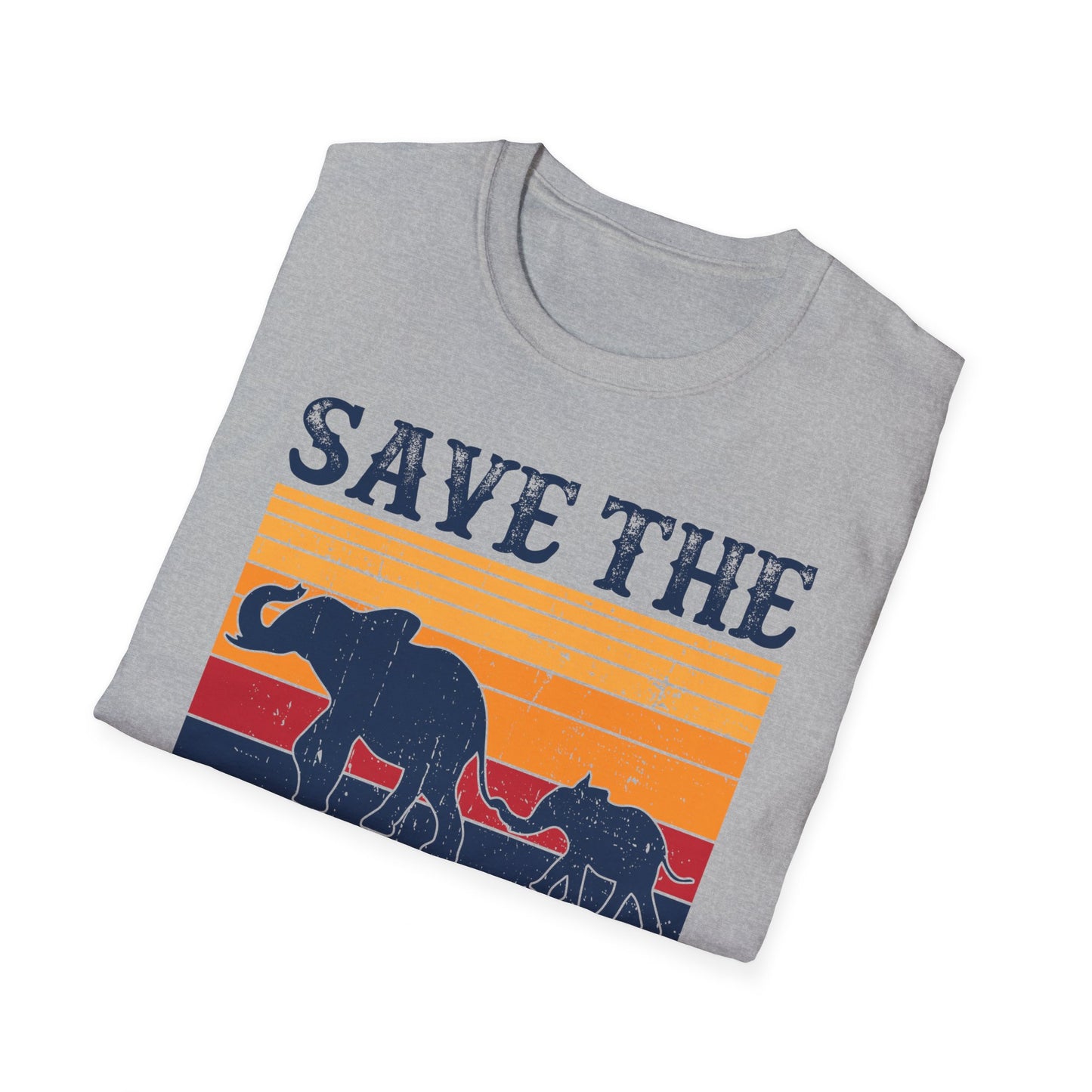 Save the Elephants Unisex Softstyle T-Shirt