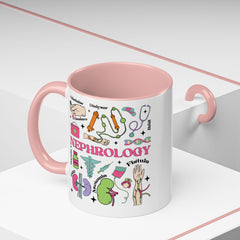 Nephrology Coffee Mug - Perfect Gift for Medical Professionals and Students, Stemmed Coffee Cup, Healthcare Appreciation, Unique Coffee Mug
