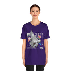 Peaceful Flowers With Dove Unisex Tee