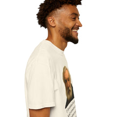 Alexander Graham Bell Quote T-Shirt — "I invented the phone. And somehow people still don't pick up."