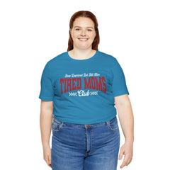 Sleep Deprived Still Alive Tired Moms Club T-Shirt — Funny Vintage Mom Graphic Tee