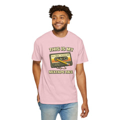 Mixtape Face T-Shirt — Retro Cassette Music Graphic Tee