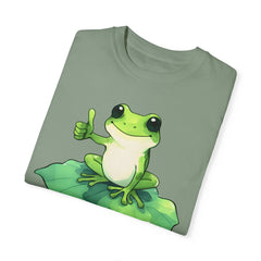 Vintage Style Frog Tshirt, Comfort Colors -  Stylish T Shirt