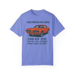 Retro Pontiac 1969 GTO Judge - Unisex Comfort Colors Garment Dyed T-Shirt