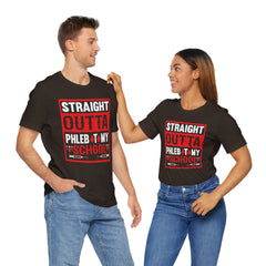Straight Outta Phlebotomy School Graphic Tee