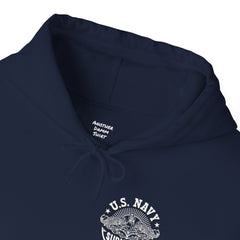 United States Navy Submarine Veteran - Graphic Unisex Heavy Blend™ Hooded Sweatshirt