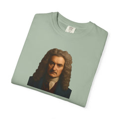 Isaac Newton Quote T-Shirt — "Gravity wasn't my idea" Scientific Humor Tee